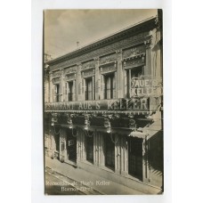 CIUDAD DE BUENOS AIRES PUBLICITARIA RESTAURANT AUES KELLER ANTIGUA TARJETA POSTAL MUY RARA